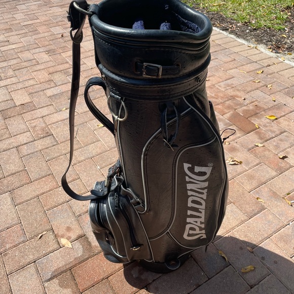 Classic style Golf Cart Bag Spaulding - Picture 9 of 10